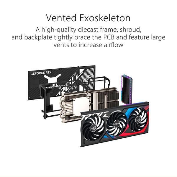 Asus ROG Strix RTX 4070 Ti OC Edition 12GB Gaming Graphics Card